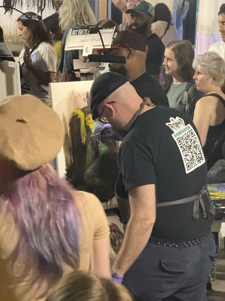 strutzart's tweet photo. Had a great time at the ArtPrize Art Battle last night! Here's my painting, which sold at the event! 20 mins is such a tight time limit and really brings out the competitive spirit!
#artbattle #art #painting #artprize https://t.co/GvkqbYVAg4