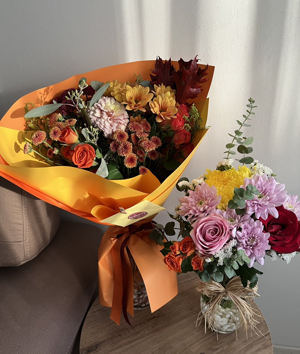 Doğum günü çiçekleri🧡