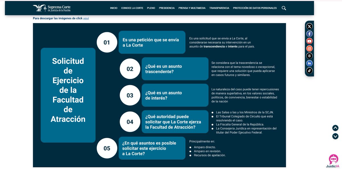 gabsruizc's tweet image. El Ministro Presidente inició explicando la naturaleza de una Solicitud de Ejercicio de Facultad de Atracción ya que hoy resolverán varios asuntos así. transparencia-ciudadana.scjn.gob.mx/conoce-a-tu-co…