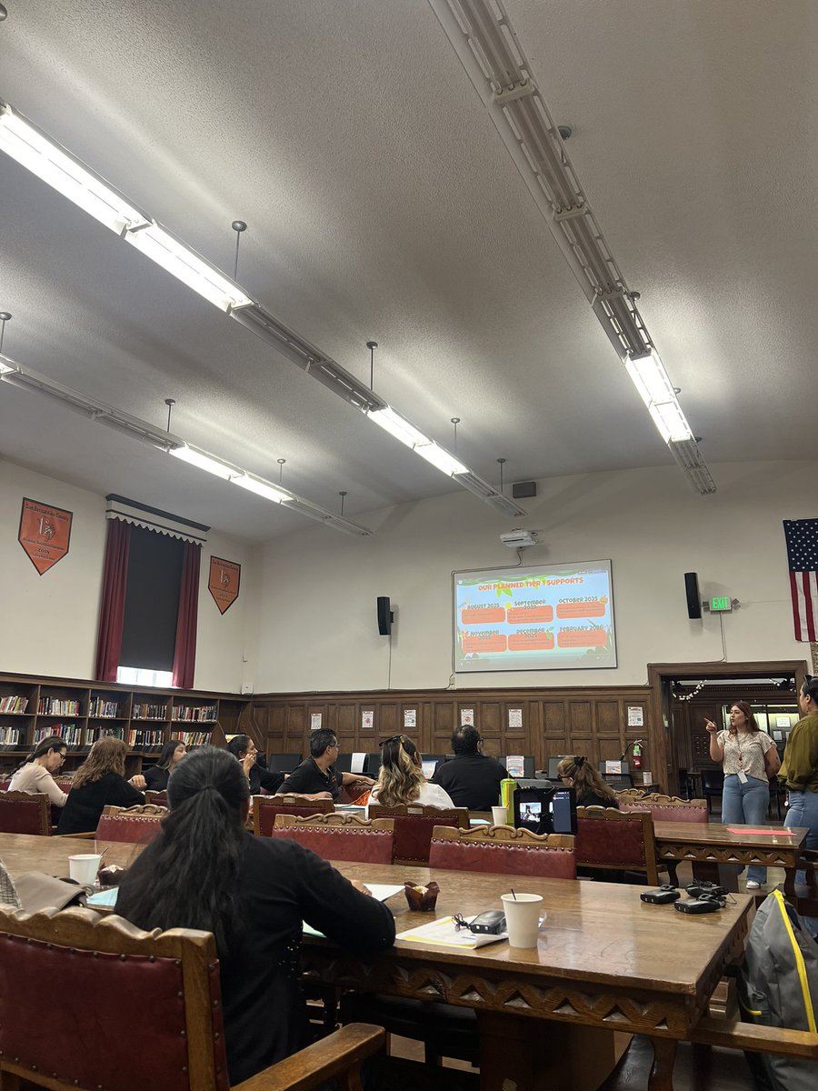 Great information on support systems provided by the Chaffey Counselors at their ELAC meeting today!