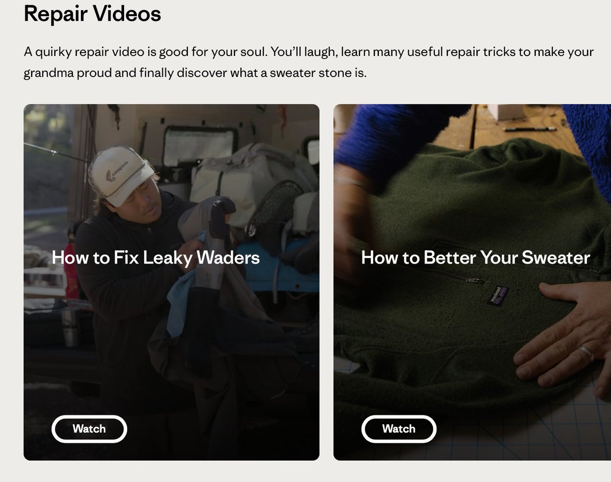 faithmilitello's tweet photo. Learn how Patagonia helps their customers get more from their gear: https://t.co/IOdqwah4ZC
#AddedValue #DigitalMarketing
L5 @RetailPro369 https://t.co/tynEJqNuI5