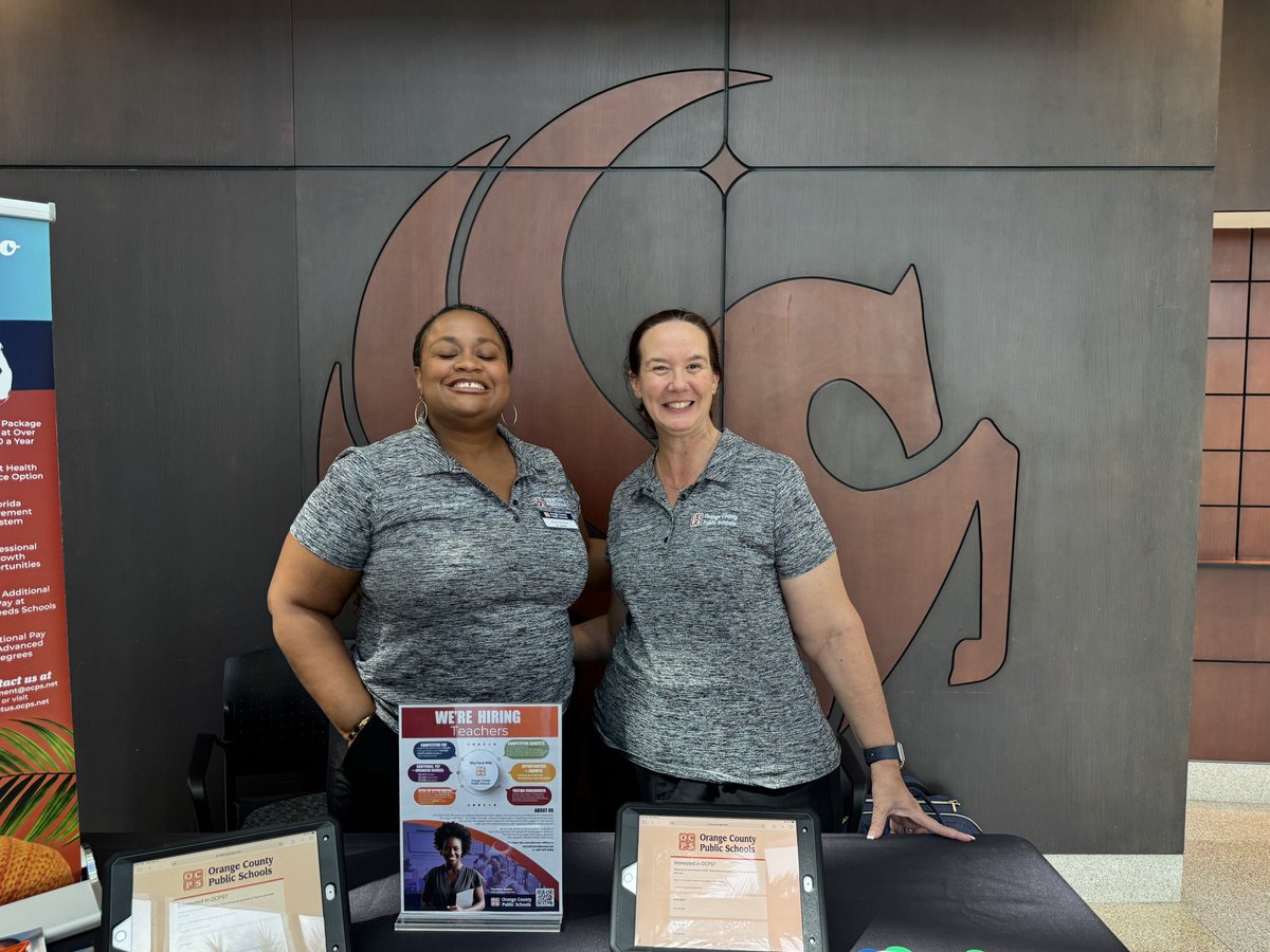 OCPS Jobs (@ocpsjobs) on Twitter photo <a href="/UCFCCIE/">UCFCCIE</a> speaking with students about internships, substituting, and becoming a teacher with Orange County. Excited to meet <a href="/UCF/">UCF</a> Knights and discuss their future Charge On !!!👍💛🖤 <a href="/bonnietoffoli/">Bonnie Toffoli</a> <a href="/RobBixler_OCPS/">Rob Bixler</a> <a href="/OCPSRED/">Recruitment & Evaluation Department</a> <a href="/BNewkirk_OCPS/">Dr Bianka Newkirk_OCPS</a> <a href="/ColemanOCPS/">Michael Coleman</a> <a href="/myocasa/">OCASA</a> <a href="/UCFCCIE/">UCFCCIE</a> speaking with students about internships, substituting, and becoming a teacher with Orange County. Excited to meet <a href="/UCF/">UCF</a> Knights and discuss their future Charge On !!!👍💛🖤 <a href="/bonnietoffoli/">Bonnie Toffoli</a> <a href="/RobBixler_OCPS/">Rob Bixler</a> <a href="/OCPSRED/">Recruitment & Evaluation Department</a> <a href="/BNewkirk_OCPS/">Dr Bianka Newkirk_OCPS</a> <a href="/ColemanOCPS/">Michael Coleman</a> <a href="/myocasa/">OCASA</a>
