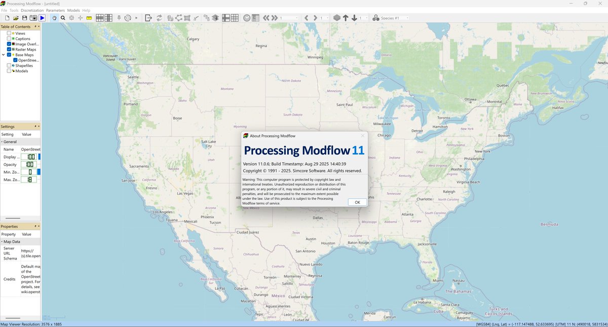 sscscv's tweet image. 💧 Simcore Processing Modflow v11.0.6

▶️ Guide: dai.ly/x9r3opg

#ProcessingModflow #GroundwaterModeling #Hydrogeology #EnvironmentalEngineering #WaterResourcesManagement #HydrologySoftware #ContaminantTransportModeling #AquiferSimulation #GeoscienceTools #Hydrology