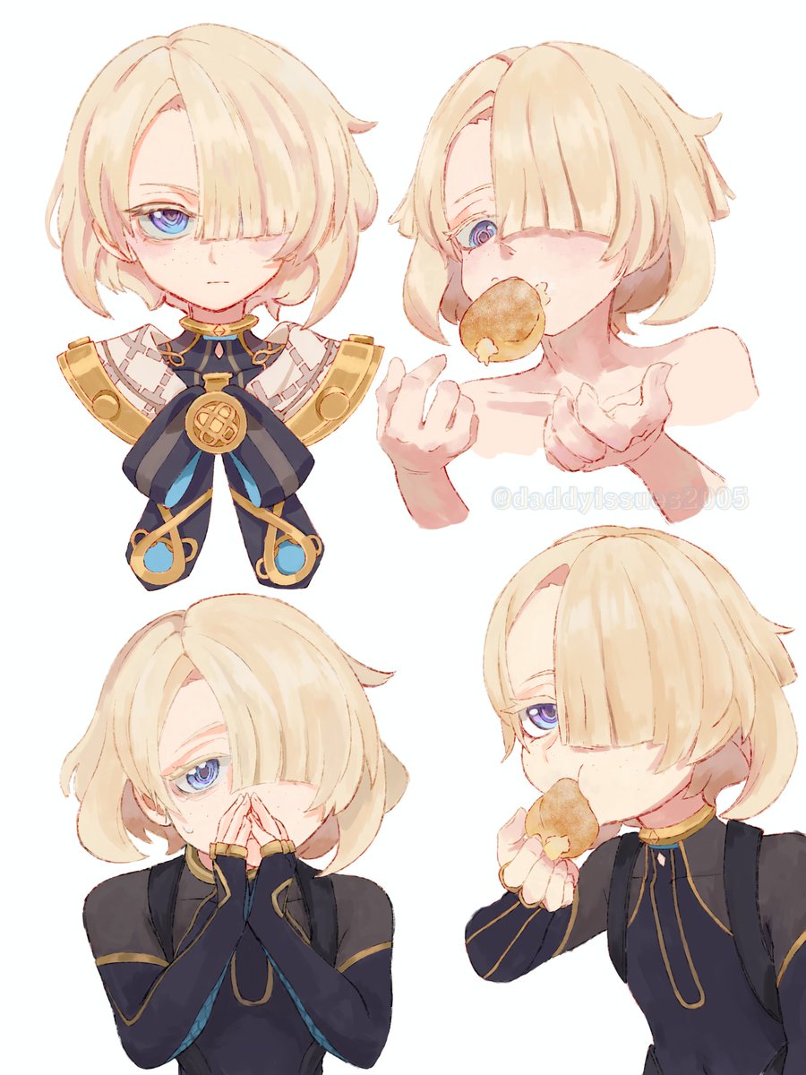 #GenshinImpact  #Freminet 🥯