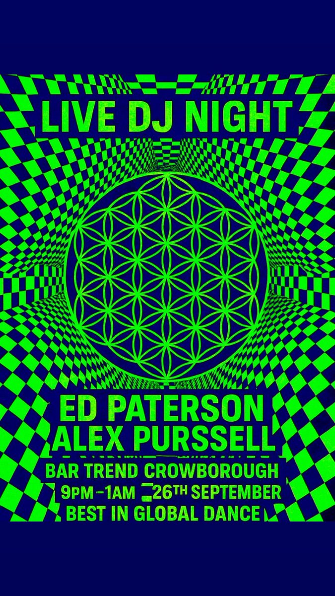 Bar_Trend's tweet image. FRIDAY NIGHT AT THE BAR! 

The Best In Global Dance Music. 

Free entry! 

9pm - 1am. 

Drinks deals: 

🍺 Two pint steins for £8.95
🍹 Buy one get one free on frozen cocktails 
🥃 Three shots for £12 

#Crowborough