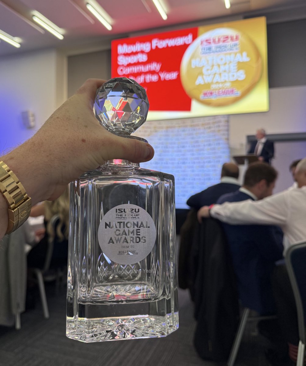 Named Digital Media Club of the Year by the <a href="/NonLeaguePaper/">The Non-League Paper</a> but not even shortlisted by <a href="/The_FCAs/">Football Content Awards</a>. Shambles 👎