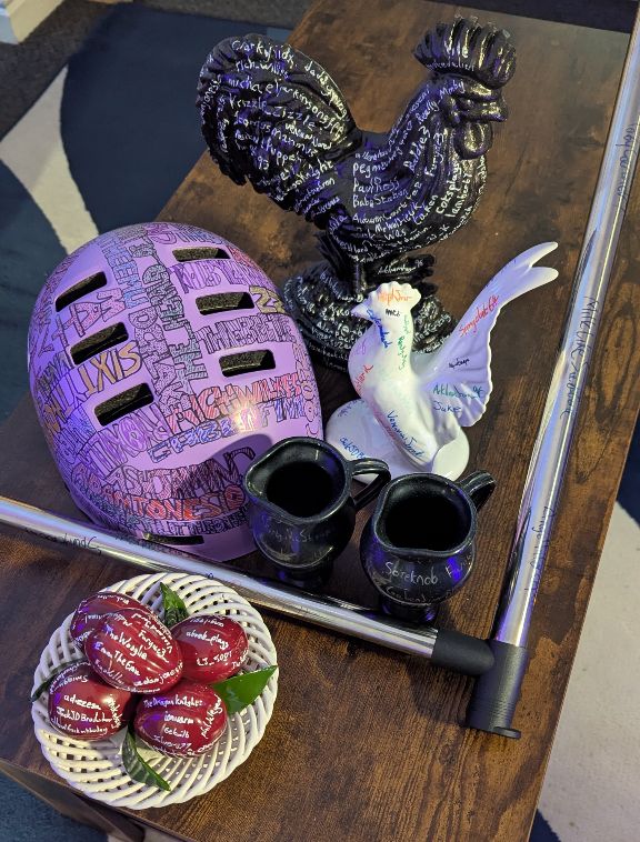 For those keeping score of what I've written Twitch subscriber names on month to month, we've got: My big black cock, my not as big white cock, my rack, my jugs, my big purple helmet, and my plums. #twitch