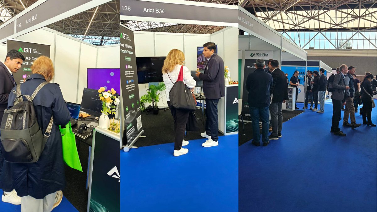 AriqtGlobalTech's tweet image. Day 1 at #TechExEurope was all about innovation, AI, and digital transformation 🚀 Inspiring talks, powerful connections &amp;amp; cutting-edge showcases made it unforgettable!

@rupeshwitter 

#AGT #InnovationInAction #AriqtJourney