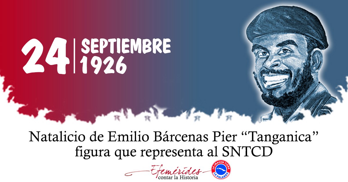 Un día como hoy pero de 1926  nace Emilio Bárcenas al SNTCD.
 #Cuba