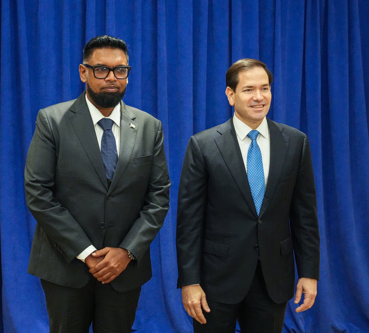 Great to once again meet with <a href="/presidentaligy/">President Dr Irfaan Ali</a> during my visit to New York, and to personally congratulate him on his re-election. The U.S. and Guyana will continue to strengthen our cooperation as we promote greater stability, economic prosperity, and energy security in our