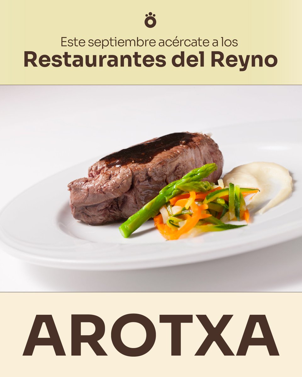 Menús de temporada, gastronómicos elaborados con los mejores productos. Acércate al Restaurante Arotxa Jatetxea de Legasa y déjate sorprender
💪Con el patrocinio de <a href="/VisitPamplona/">Pamplona - Iruña Turismo</a>  y <a href="/VisitNavarra/">Visit Navarra</a> 
☎️948 45 61 00
📌 restaurantesdelreyno.com
#restaurantesdelreyno #ArotxaJatetxea