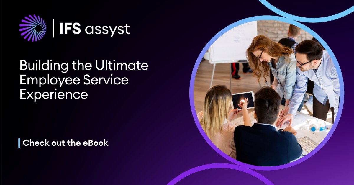 IFSassyst's tweet image. When staff struggle to obtain essential resources, it can lead to a decrease in productivity. 

See how you can streamline service delivery across departments to boost employee satisfaction and enhance business results. 

ifs.link/ORwngI

#EnterpriseServiceManagement