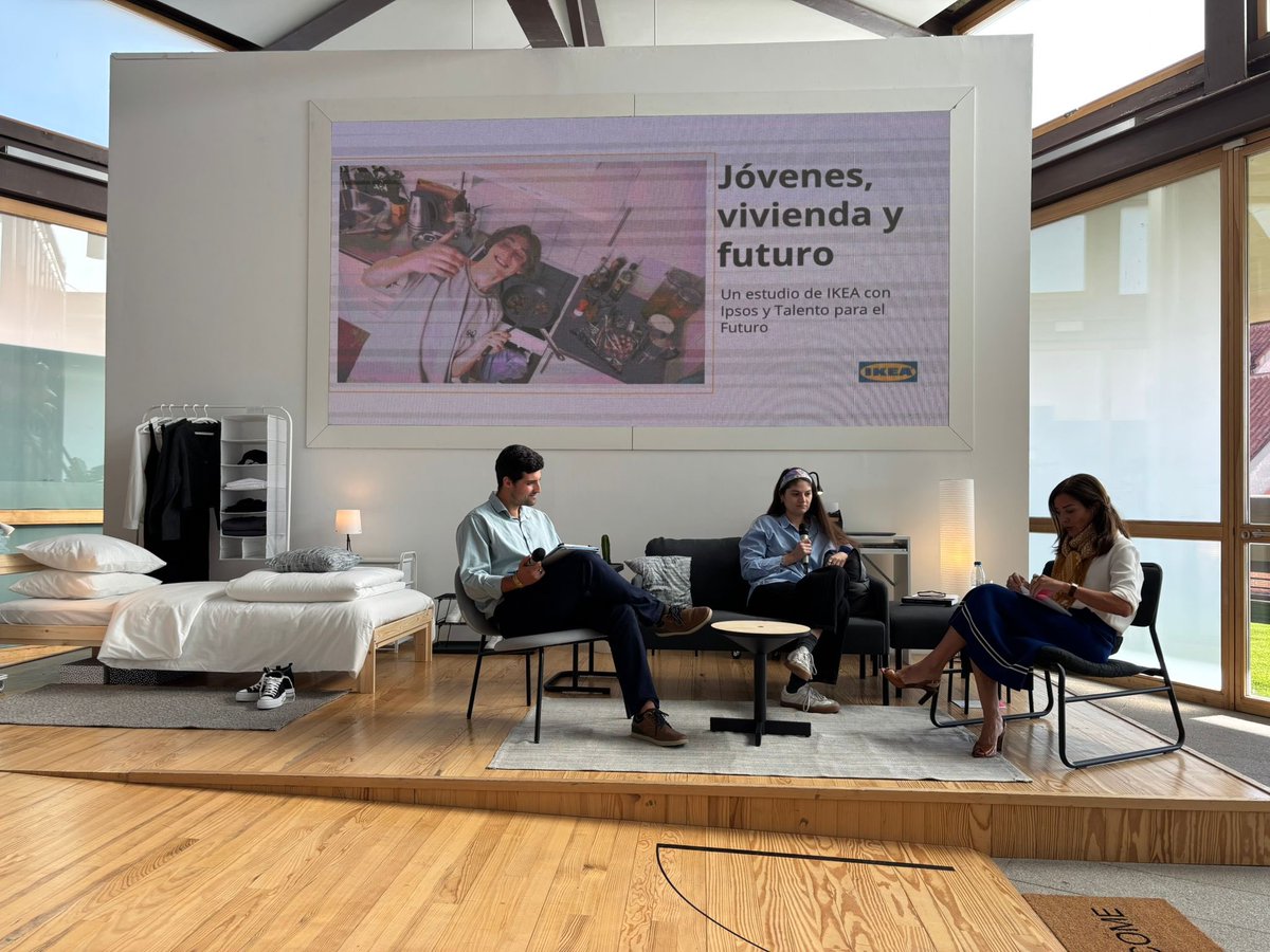 Hoy he tenido el placer de participar en el lanzamiento del interesantísimo estudio ”Jóvenes, vivienda y futuro” impulsado por <a href="/IKEASpain/">IKEA España</a> junto a <a href="/IpsosSpain/">Ipsos España</a> y <a href="/talentofuturo_/">Talento para el Futuro</a> en <a href="/COAMadrid/">COAM</a>. El acceso a la vivienda es uno de los grandes retos para los jóvenes hoy.