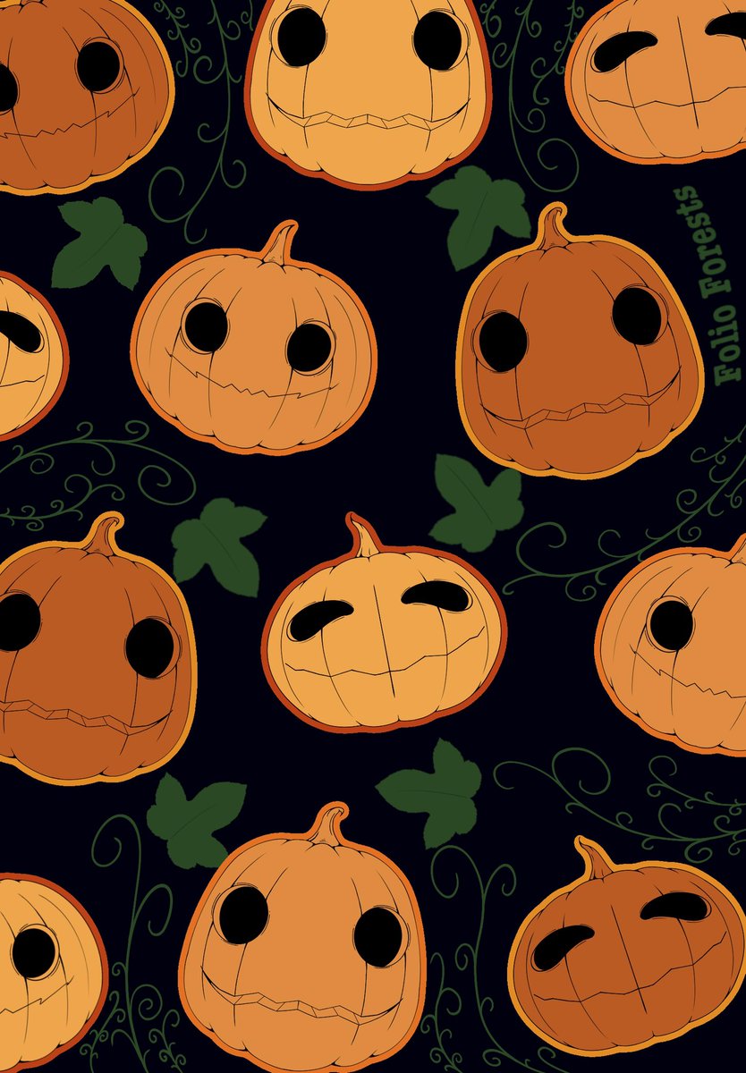 FolioForests's tweet image. 👻Spooky pumpkins 🎃

#artshare #fallart
