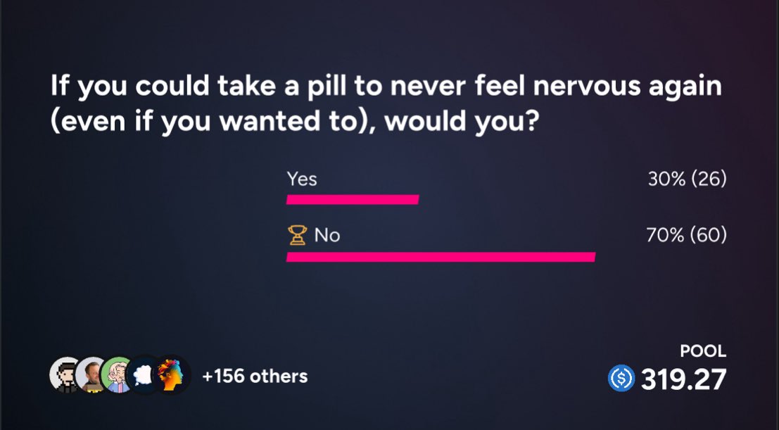It’s good to trust your nervous system more than Big Pharma
