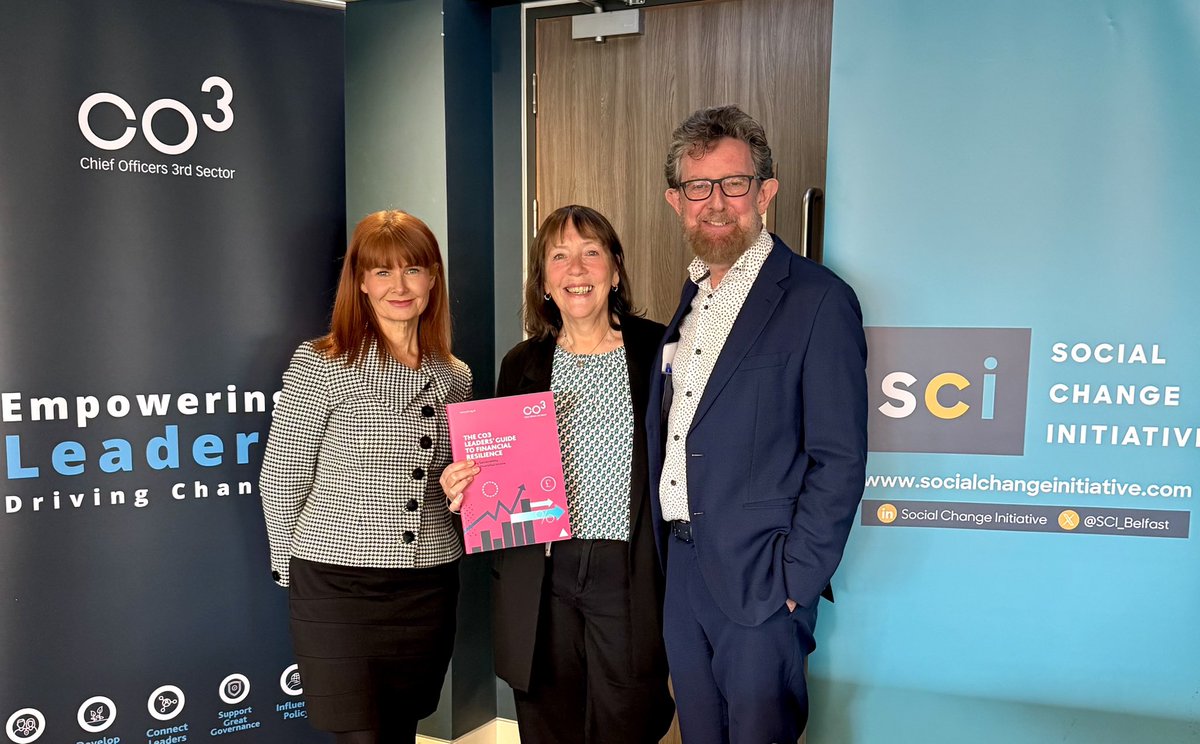 SCI_Belfast's tweet photo. Delighted to host this event today in conjunction with @CO3updates on their new guide to Financial Resilience.  Great to see so many organisations coming together to learn from the very skilled fundraiser @alicegarrad1.  Thanks to @PwC Belfast for hosting us.  Here’s the link to the guide.  Well worth a look. https://t.co/D0O9gtnA75