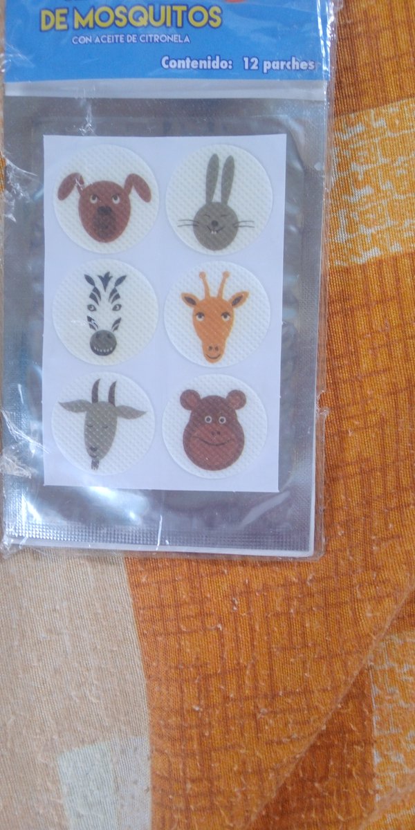 charly57318917's tweet photo. Estos parchecitos repelente de mosquitos  son muy buenos para mi bebé para https://t.co/X6KJZrOcnM