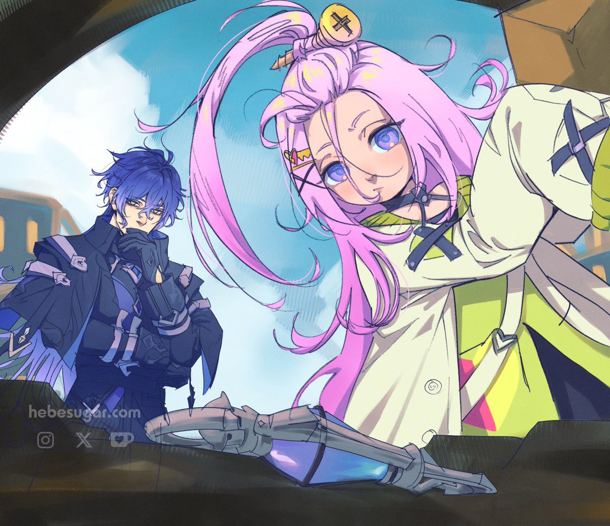 🐦‍⬛🍰.

#flins
#aino
#genshinfanarts