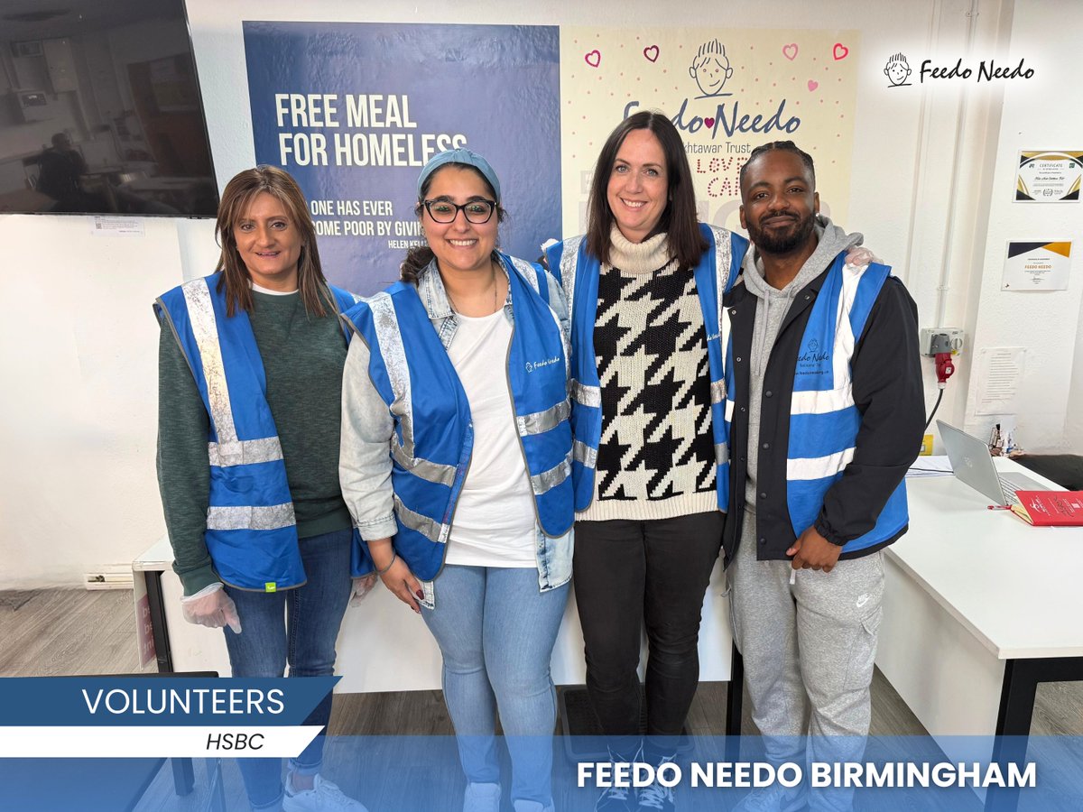 A huge thank you to <a href="/HSBC_UK/">HSBC UK</a> for their generous donations today, including cereal, tins, tea bags, juice, and biscuits! 🥣🍪

A special shout-out to the four amazing HSBC volunteers who joined us in serving our community. Your support is truly making all the difference! 🙌
.
.
.