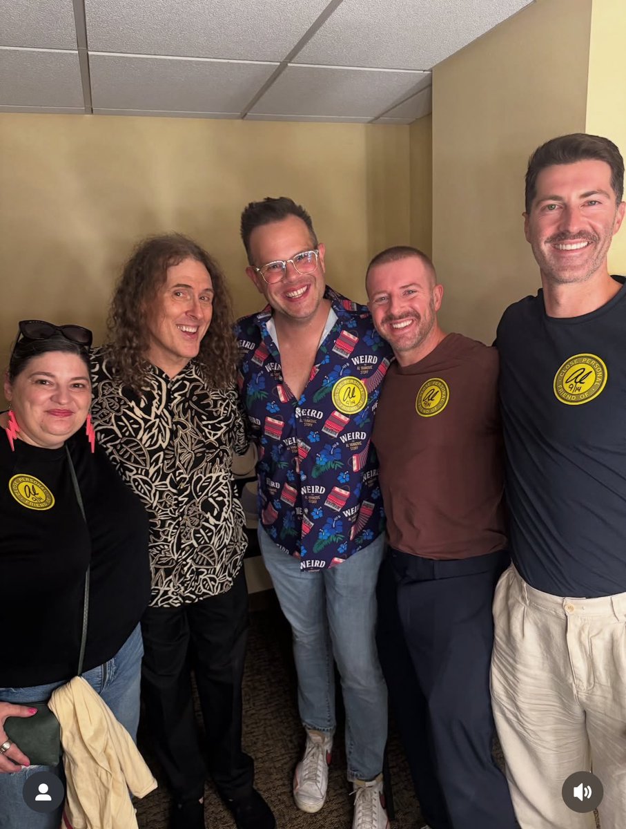 weirdalupdates's tweet photo. Nina West posted photos with Weird Al: https://t.co/tNRD8EgyMf
