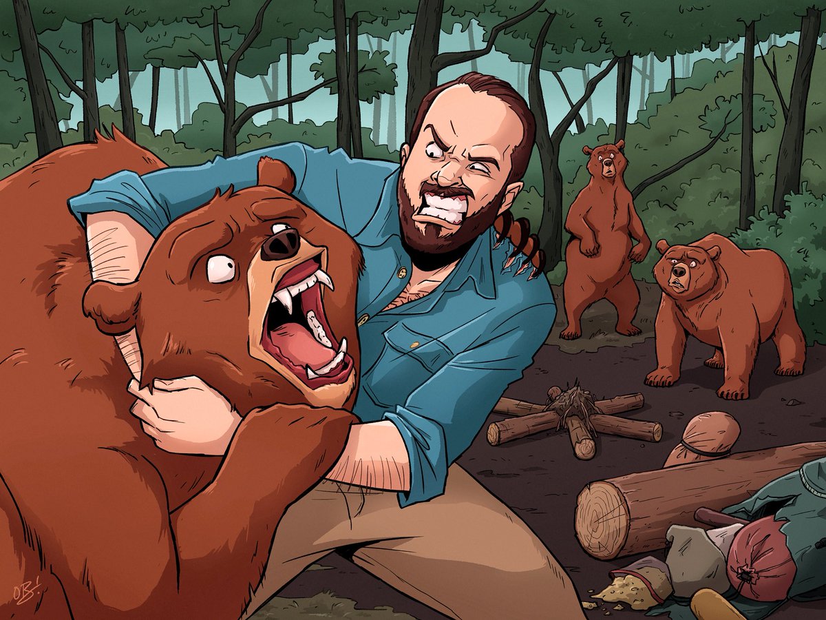 When I first moved to LA with the dream of making cartoons, <a href="/TheDaveDevries/">David Devries</a> instantly saw my vision. We’d soon become good friends. I then made him a promise: if he helped me sell a show, I’d draw a picture of him. He kept his end of the bargain. Now I’m keeping mine.