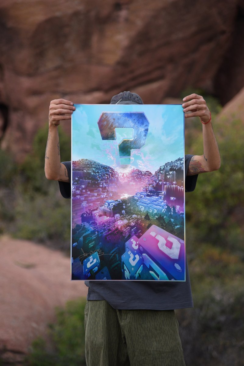 Android_Jones's tweet image. Arise Holographic Poster❔
Made in collaboration with @threyda
18"x24" inches
Signed by Android
Time Limited Edition Closes October 22nd
androidjones.com/products/arise…
#androidjones #threyda #arise #tipper