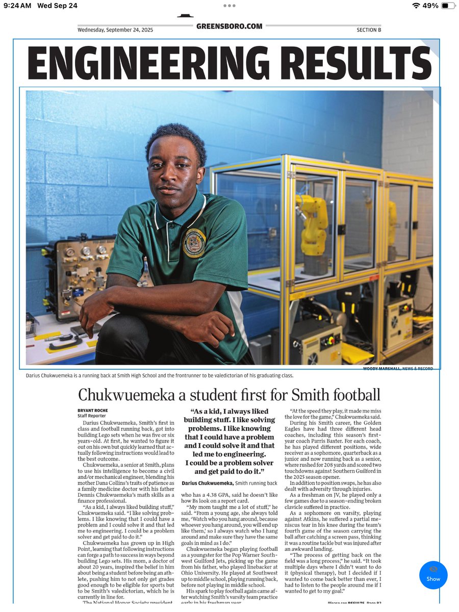 Darius “DC” Chukwuemeka tweet media