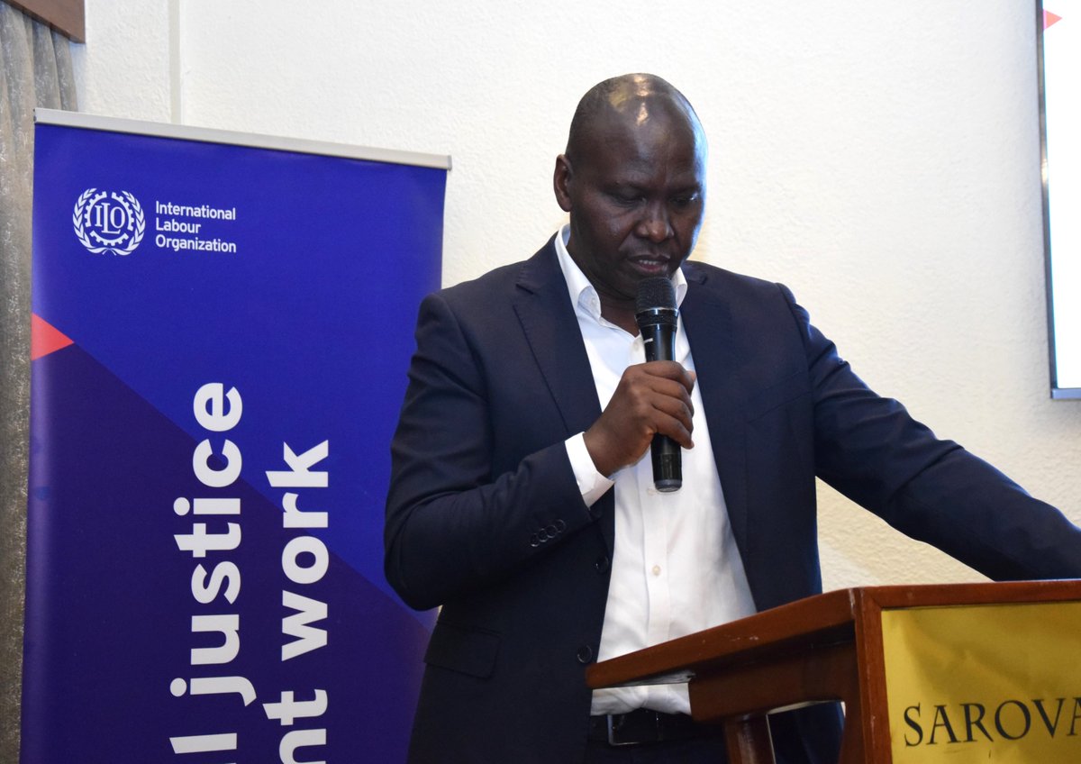 ilodaressalaam's tweet photo. Kenya's labor sector partners gathered this week at the Panafric Sarova Hotel to review the Decent Work Country Programme (#DWCP).
The meeting, led by the @LabourSPKE, ILO @FKEKenya , and @COTU_K is focused on progress updates, the roadmap for the program review, and developing a new DWCP plan for Kenya. #DecentWork #KenyaDWCP