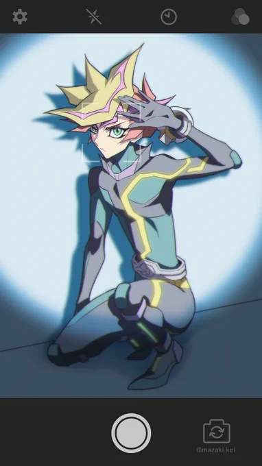 遊戯王アニメシリーズ6作品目の遊☆戯☆王VRAINSが最終回を迎えて6周年!!??おめでとうございます!!!今年はお祝い絵(?)を描くことができました!!!YouTubeに一挙配信が来たらみんな一緒に見て同じ痛み感じましょうね!!!! #ヴ最終回6周年感謝祭