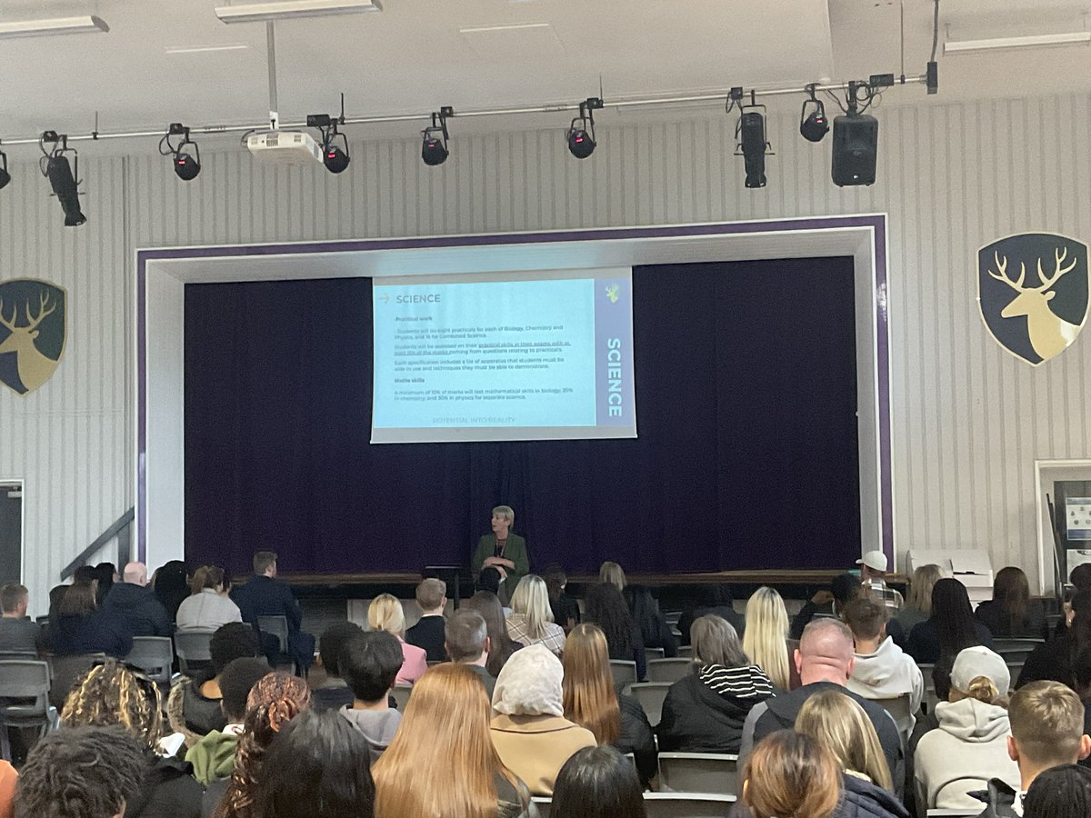 TRSSchool's tweet photo. Outstanding attendance at our Year 11 Support Evening. We have: communicated our intervention plans; outlined impactful revision strategies and shared crucial exam information for the year ahead. #GCSESUCCESS #coresubjects #revision #potentialintoreality #year11students https://t.co/irQ8OVjnhJ