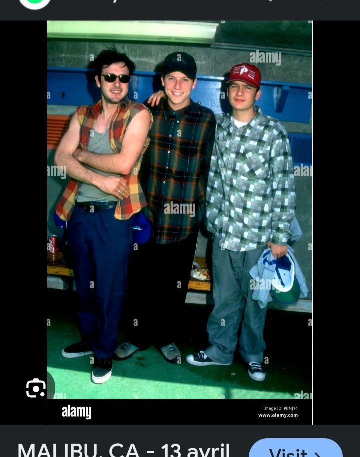Myself, David Arquette, and Balthazar Getty back in the day... 🥰