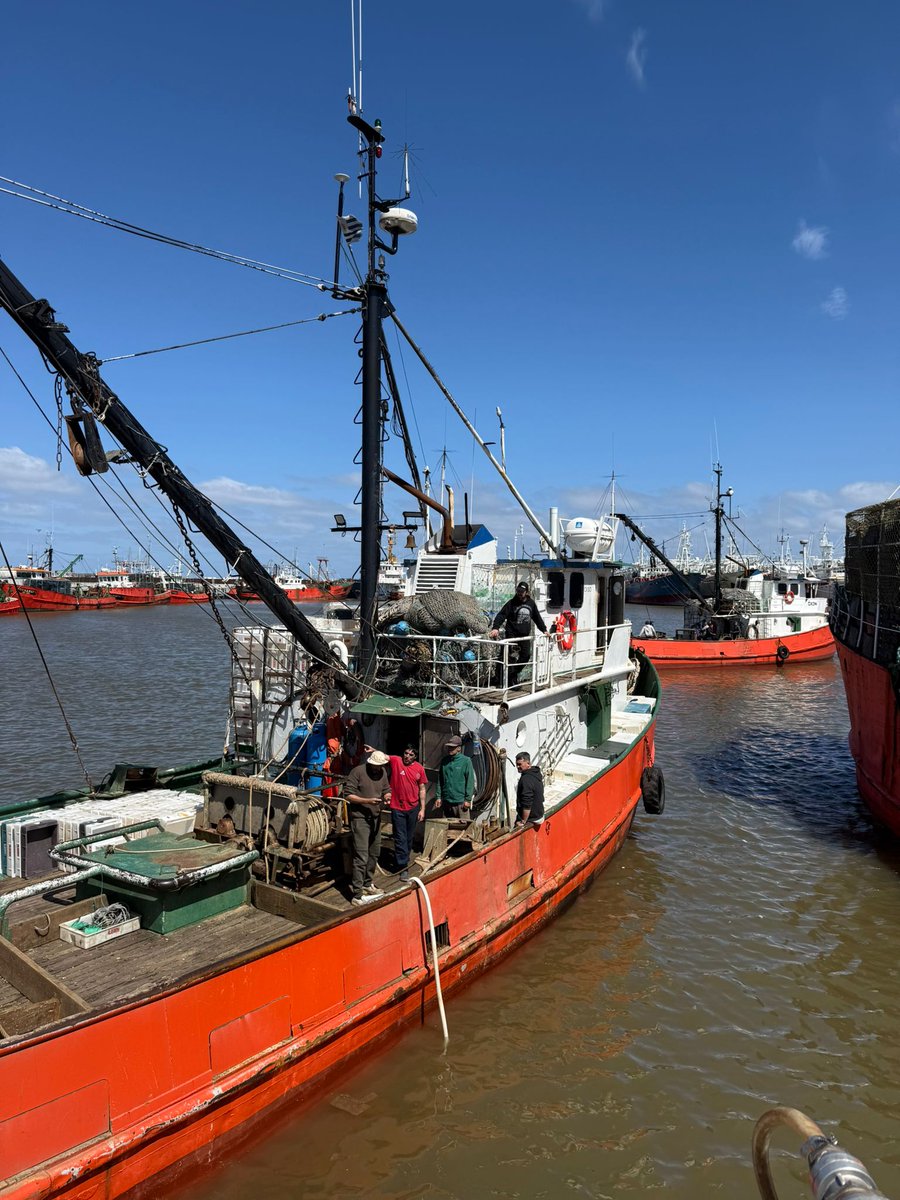 🐟 BUENA MAREA!!
"Besugo I" y "Besugo II" zarparon a zona de pesca!
🇺🇾 A toda máquina, creando un nuevo futuro, porque #UruguayPesca y #LaPescaNoPara