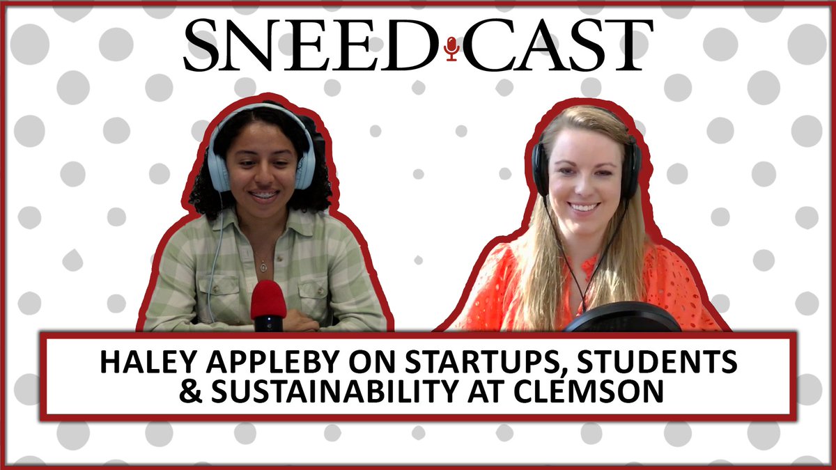 SneedCoding's tweet image. 🎙️Haley Appleby is BACK on SNEED-CAST🎧! Get fresh insights on the future of sustainable packaging🌱📦 and hear how @CUPackaging students are shaping industry innovation. Ready for standout stories🤔? @SonocoInstitute #Packaging #Sustainability #Innovation #CPG #FutureReady