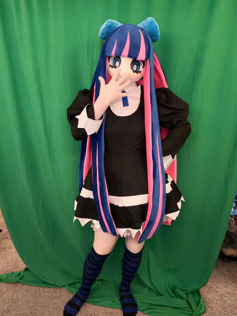 ♬⋆.˚ We're the baddest, no fear
Let the ghosts appear ♬⋆.˚
#kigurumi #kig #animegao #着ぐるみ #PantyAndStocking #stockinganarchy 
🎭:<a href="/kiguloid/">kiguloid!</a>