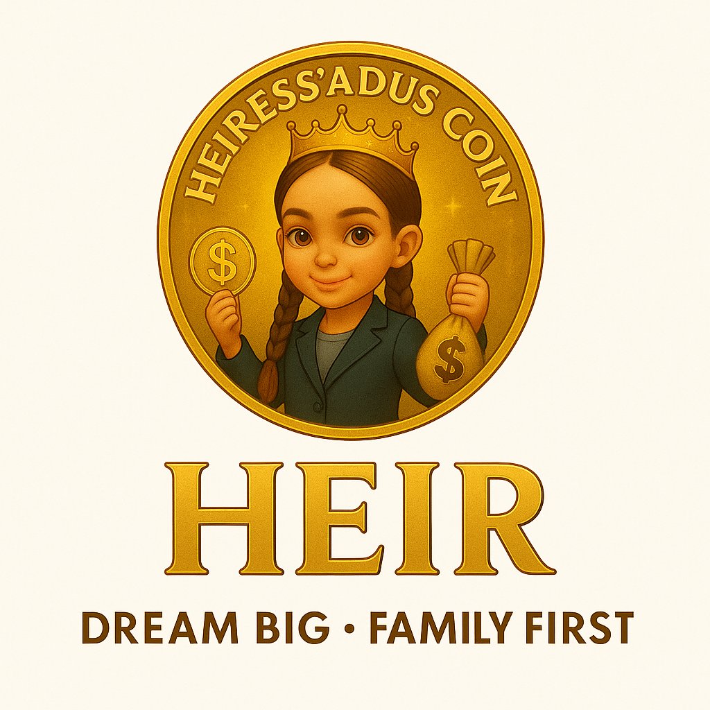 HeiressAdus's tweet image. We’re not just building coins. We’re building communities, futures, and legacies. Together, we rise. 🙌 #CryptoForEveryone #HEIR