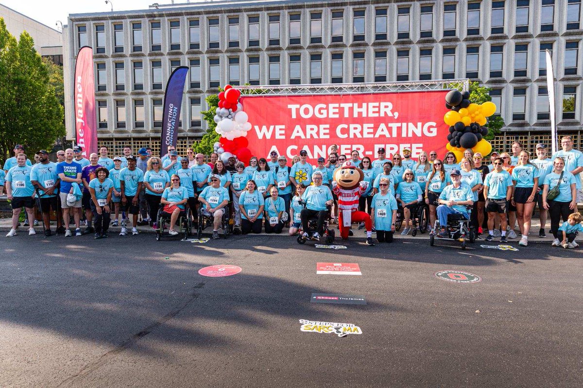 CASChemistry's tweet image. Thank you to every walker, volunteer, and supporter who advanced the fight for a cancer-free future by participating in #StepsForSarcoma on The Lawn at CAS. Your commitment fueled essential sarcoma research at the @OSUCCC_James.