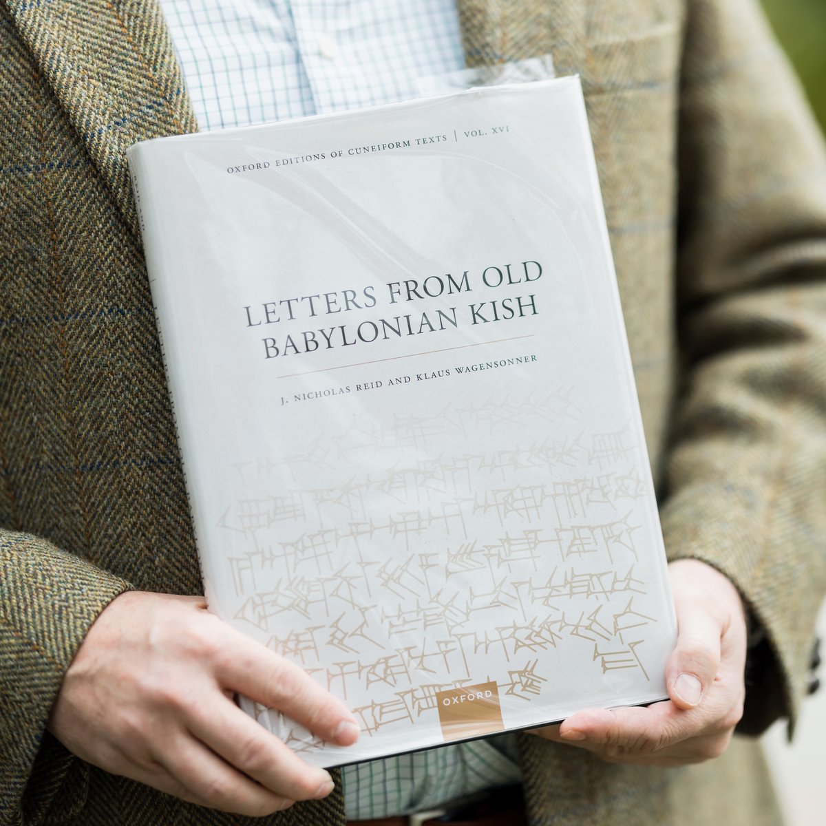 Check out Dr. Reid's publication, "Letters from Old Babylonian Kish" (Oxford Editions of Cuneiform Texts).  The volume provides a virtual archive of, and insights on, more than 200 previously unstudied letters from Old Babylonian Kish. Check it out, at bit.ly/3IGN9SJ.