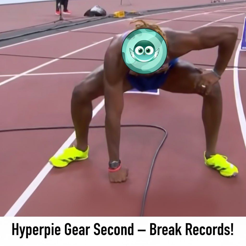 Hyperpie just hit gear second — records won’t survive this run!🚀