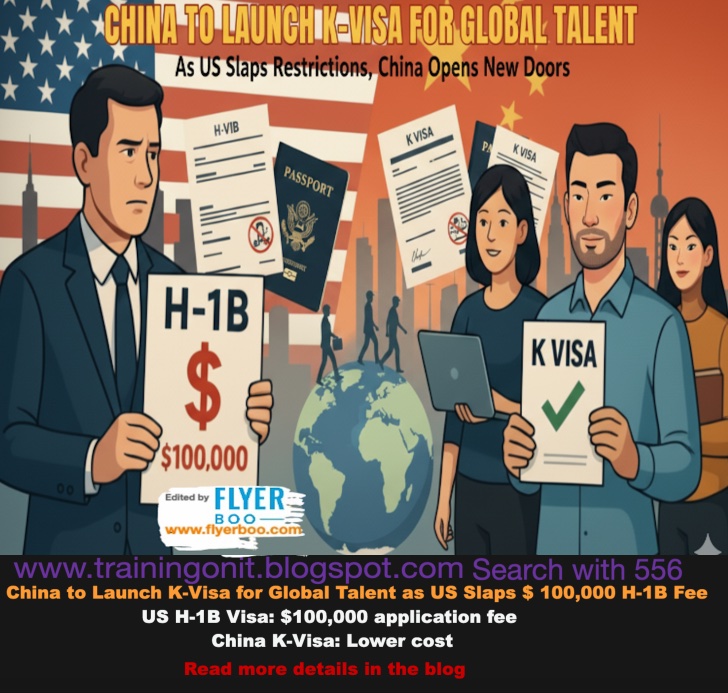trainingonit9's tweet image. 🌏 China just launched a K-Visa for global STEM talent starting Oct 1, 2025
👉 Read more: trainingonit.blogspot.com/2025/09/china-…

#ChinaKVisa #GlobalTalent #STEM #VisaNews #kvisa #Innovation #WorkAbroad #StudyAbroad #Immigration #CareerOpportunity #TechTalent