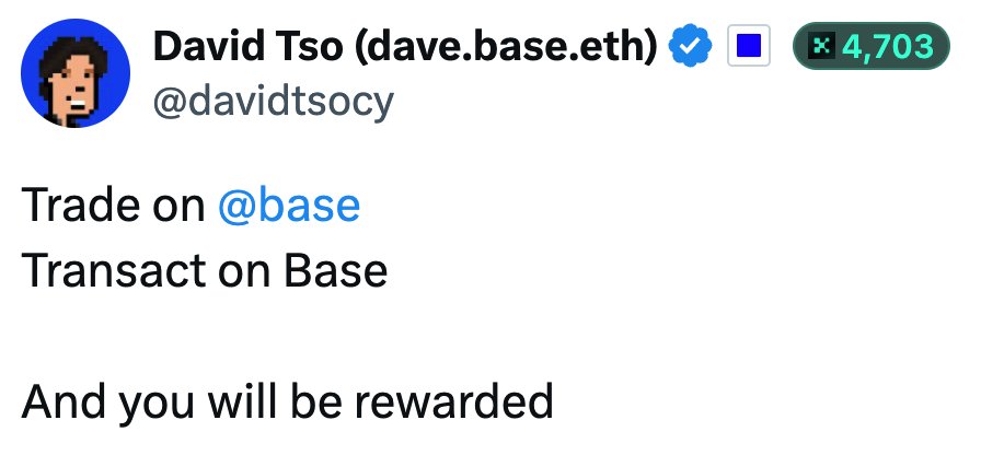 criscost777's tweet photo. BASE airdrop criteria confirmed by team:

- trade &amp; transact on Base = Users
- create on Base = Creators
- build on Base = Devs https://t.co/SG8AVOYY3T
