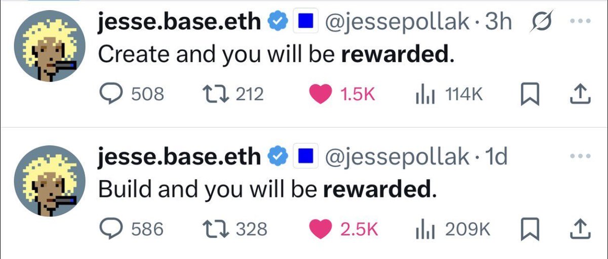 criscost777's tweet photo. BASE airdrop criteria confirmed by team:

- trade &amp; transact on Base = Users
- create on Base = Creators
- build on Base = Devs https://t.co/SG8AVOYY3T