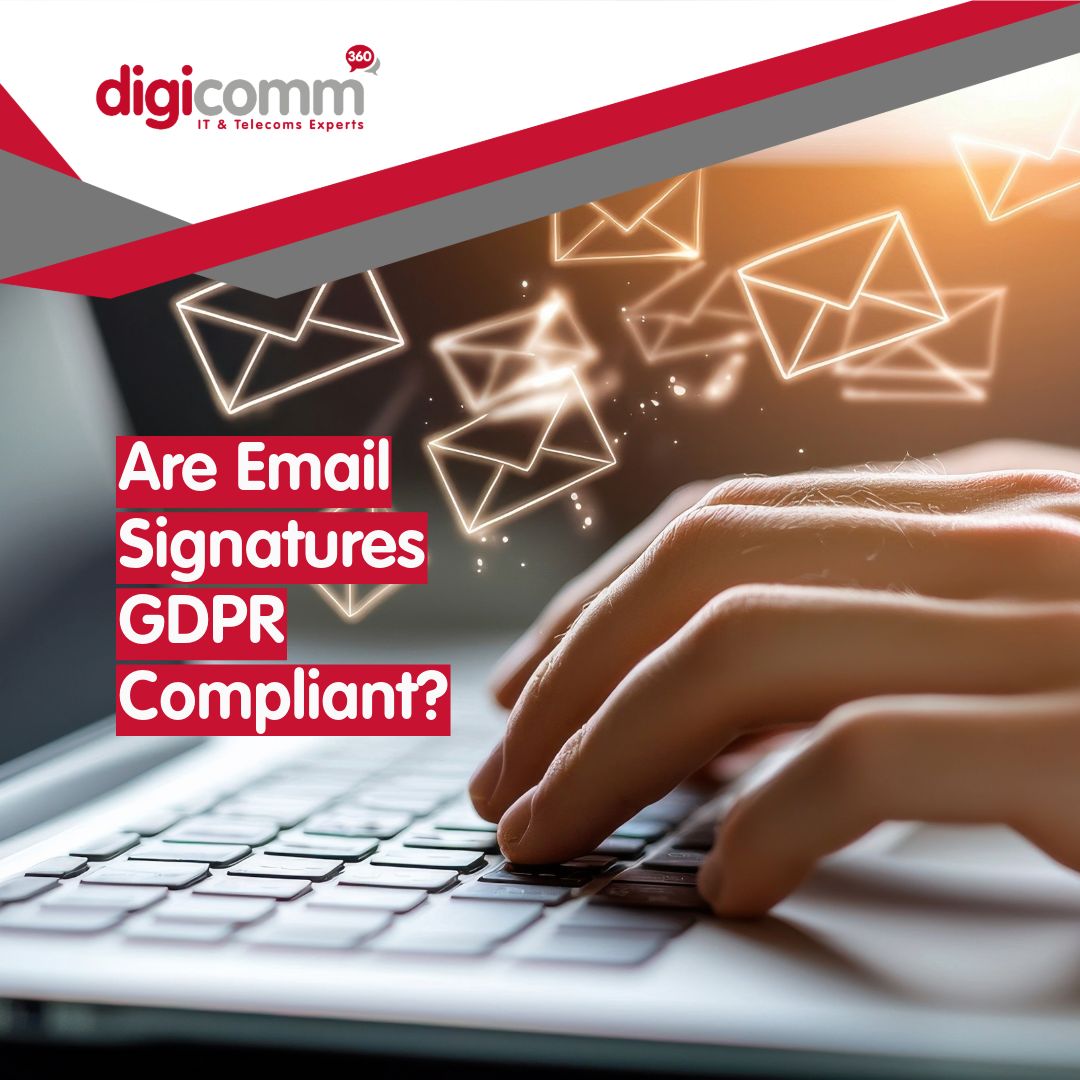 digicomm360's tweet image. Email signatures can include personal data (like names and phone numbers), so yes — GDPR rules apply.

✔️ Include your business contact info
✔️ Avoid sensitive or unnecessary data
✔️ Always link to your privacy policy if you include marketing links

#GDPRHelp #EmailSafety
