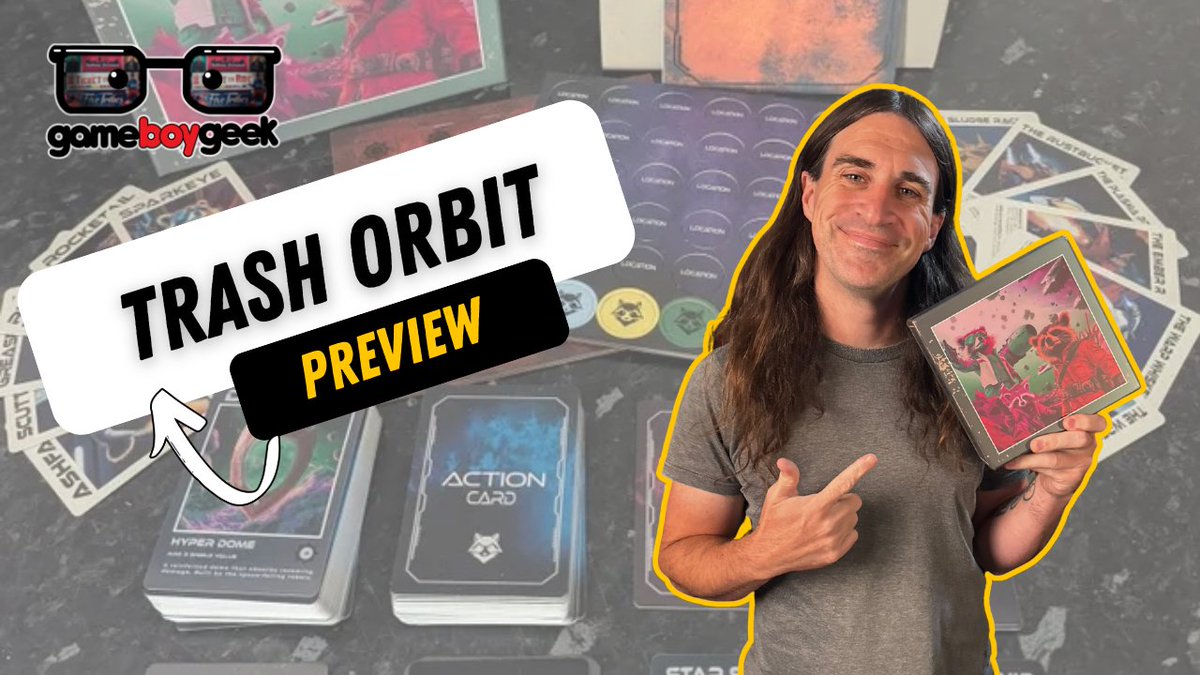 The Game Boy Geek (@thegameboygeek) on Twitter photo Ryan previews Trash Orbit where you play as racoon scavengers in space! youtu.be/EmFAbY5PTIc <a href="/howirollgames/">How I Roll</a> Ryan previews Trash Orbit where you play as racoon scavengers in space! youtu.be/EmFAbY5PTIc <a href="/howirollgames/">How I Roll</a>