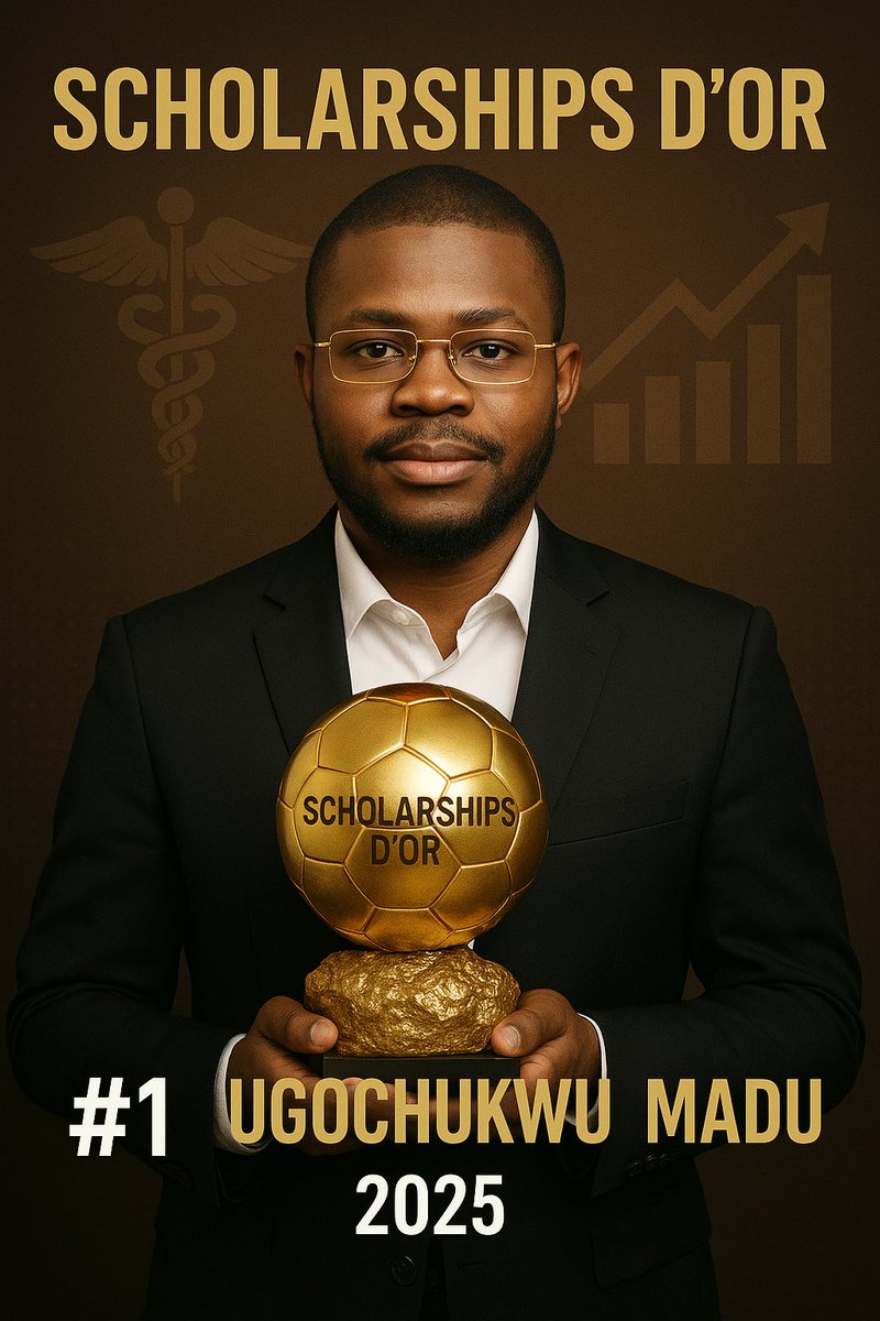 UgochukwuCFR's tweet photo. They said I was finished. They mocked me when I ended up attending a community secondary school despite being my primary school’s best graduating pupil. They laughed when I failed to secure admission into the university while my high school peers moved ahead. They called me fragile, dropout-prone, a wasted talent. But what they didn’t see were the nights I cried in silence, the pain I carried, and the moments I almost gave up.

They never saw the midnight hours of intense reading and study, the nights I stayed awake writing essays, my Statement of Purpose, my academic CV, the endless revisions, the countless follow-ups with my recommenders, the cold emails I sent to professors that were never answered, the times I wrote to program directors for updates on my application only to be told they had moved on with other applicants, the rejection letters that piled up, the moments I nearly gave up on my dream.

To them, this Scholarships d’Or is just an award, but to me, it is a symbol of persistence and survival. Every scar, every setback, every sleepless night has brought me here. Though this award shines bright, my journey to it was written in the dark.

To those who believed in me when the world turned away, this is for you. And to those who doubted, thank you; you made me stronger.

This award is dedicated to all study abroad and scholarship enthusiasts hoping to land that life-changing global opportunity someday. You are not alone; your efforts are seen and will be rewarded soon.