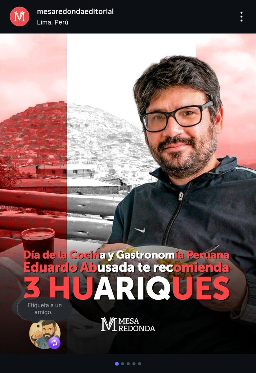 Eduardo Abusada (@eabusad) on Twitter photo Les comparto las ilustraciones que hizo <a href="/EditMesaRedonda/">Mesa Redonda Editorial y Librería</a> con algunas de las historias de huariques contenidas en mi libro "33 Huariques de Lima y Callao". ✌🏽 Les comparto las ilustraciones que hizo <a href="/EditMesaRedonda/">Mesa Redonda Editorial y Librería</a> con algunas de las historias de huariques contenidas en mi libro "33 Huariques de Lima y Callao". ✌🏽