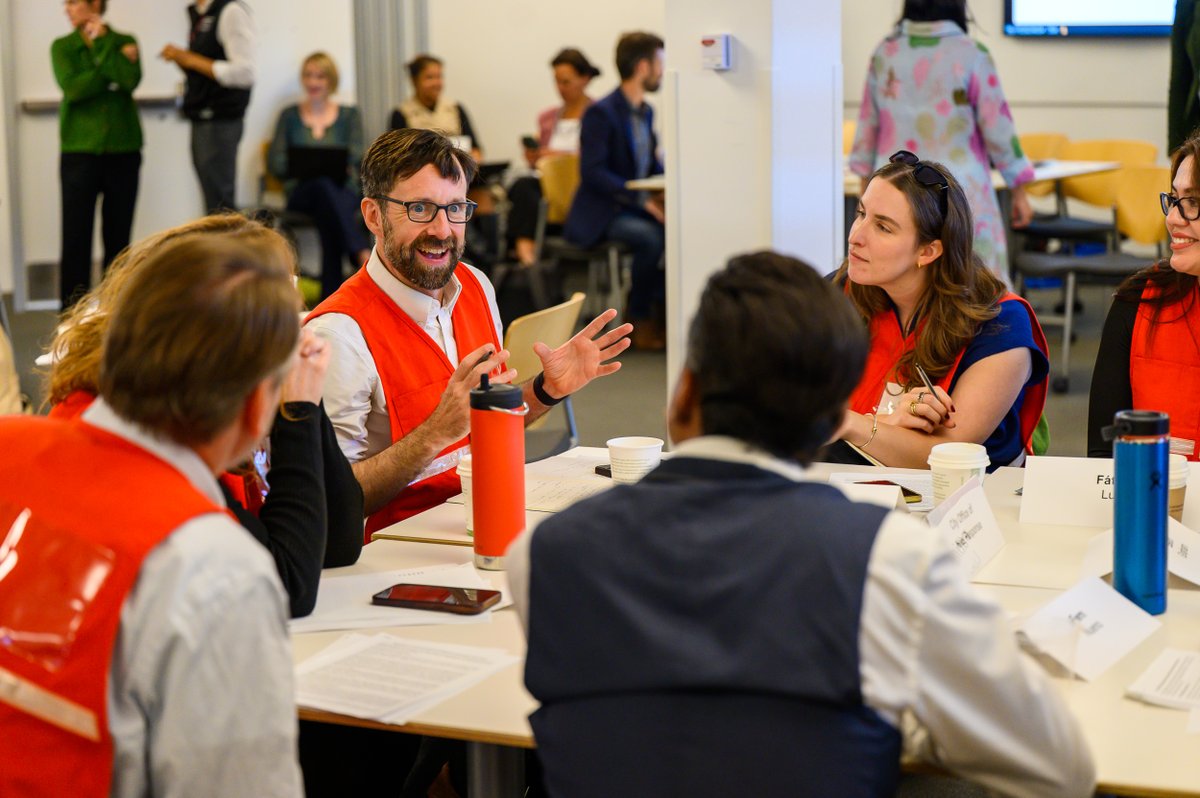 CenterforCities's tweet image. 🌡️Extreme heat is a silent killer—the deadliest climate threat in the U.S. At #HarvardClimateActionWeek, city leaders, public health experts, and Center faculty affiliate & crisis management expert @JulietteKayyem came together for a Heat Simulation workshop at @harvard_data to…