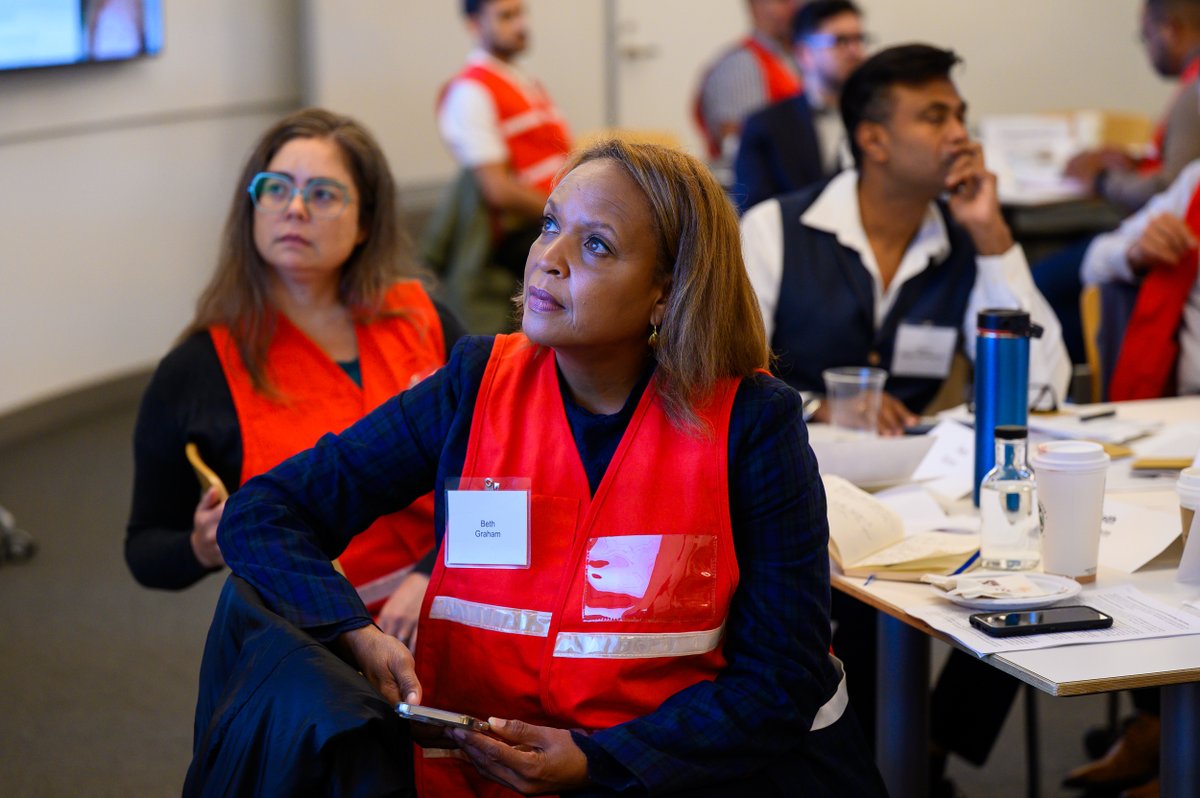CenterforCities's tweet image. 🌡️Extreme heat is a silent killer—the deadliest climate threat in the U.S. At #HarvardClimateActionWeek, city leaders, public health experts, and Center faculty affiliate & crisis management expert @JulietteKayyem came together for a Heat Simulation workshop at @harvard_data to…