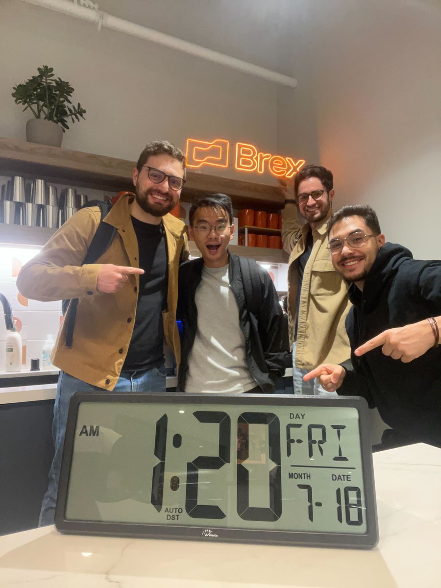 pedroh96's tweet image. I started a new company inside Brex to build the future of agentic finance. No BS, just builders building 996 and pushing production-grade agents to 30k+ finance teams, from startups to Fortune 500.
Iโm now hiring engineers to work directly with me. Signs youโre a great fit:
-โฆ