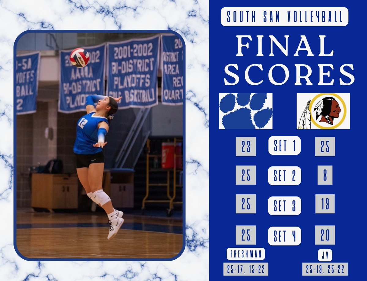 Program sweep 🧹 last night vs. Harlandale!