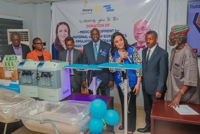 Rotary Club of Ikoyi has donated neonatal intensive care equipment including phototherapy units for jaundiced and preterm babies and respiratory support devices to Lagos Island Maternity Hospital.
#rotaryclubofikoyi
#rotaryshowcase